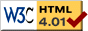 [Valid HTML 4.01]